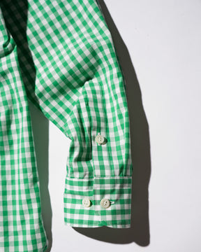 TSTS / TSTS GINGHAM SHIRT GREEN GINGHAM