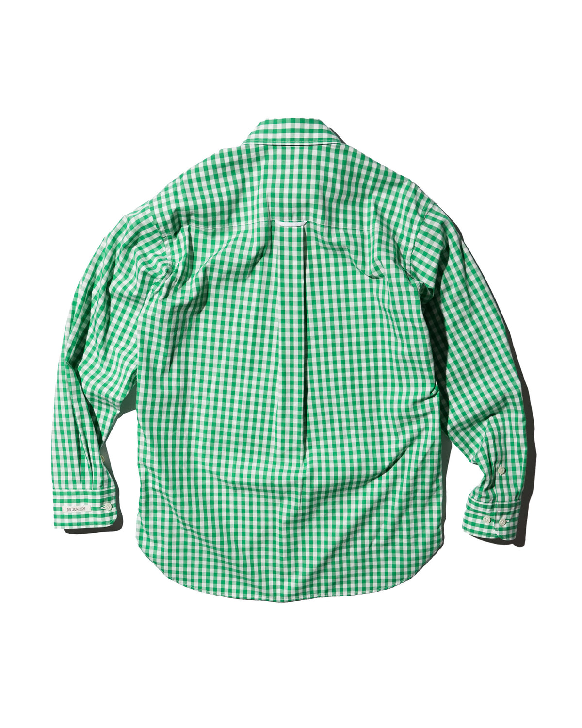 TSTS / TSTS GINGHAM SHIRT GREEN GINGHAM