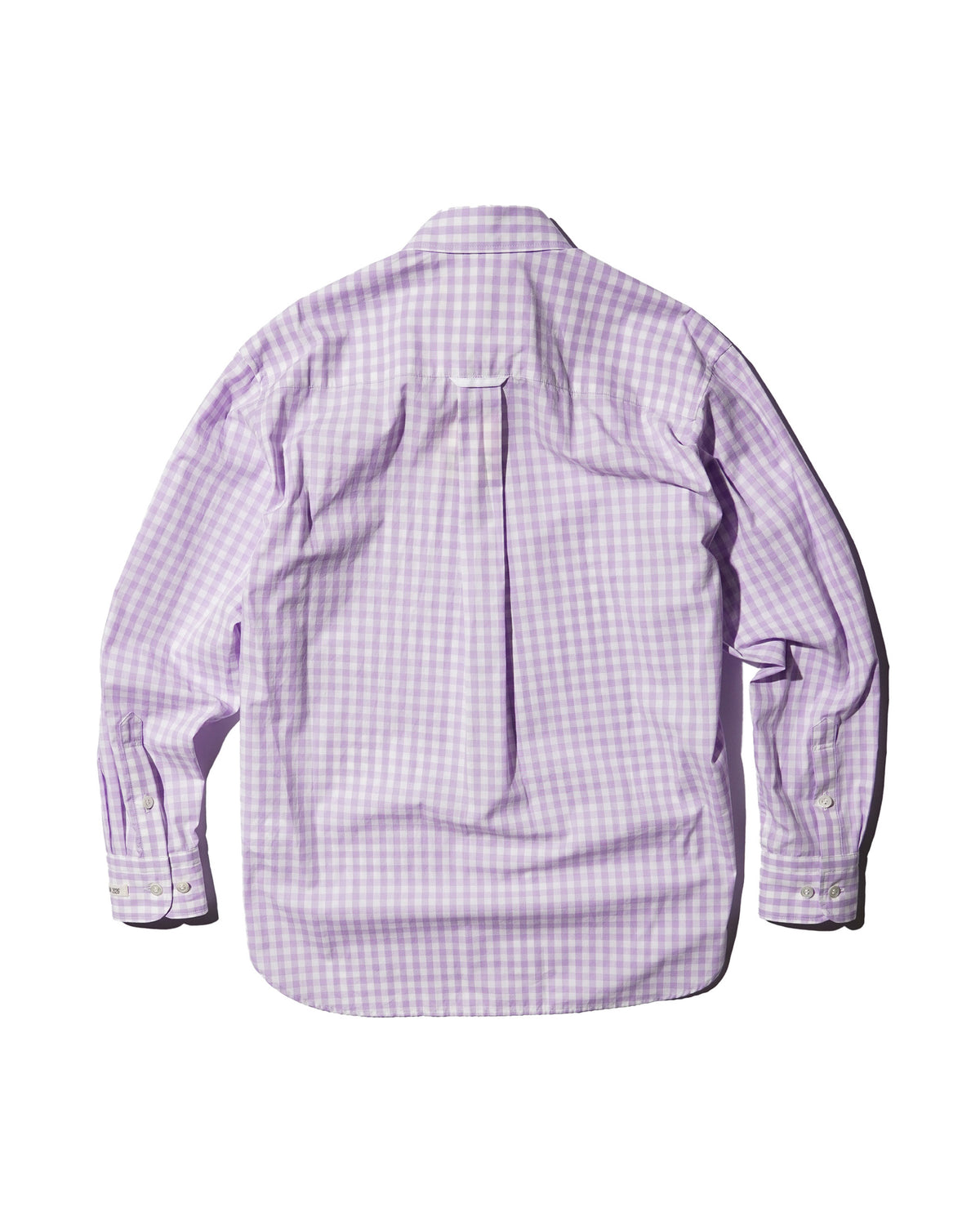 TSTS / TSTS GINGHAM SHIRT LIGHT PURPLE GINGHAM