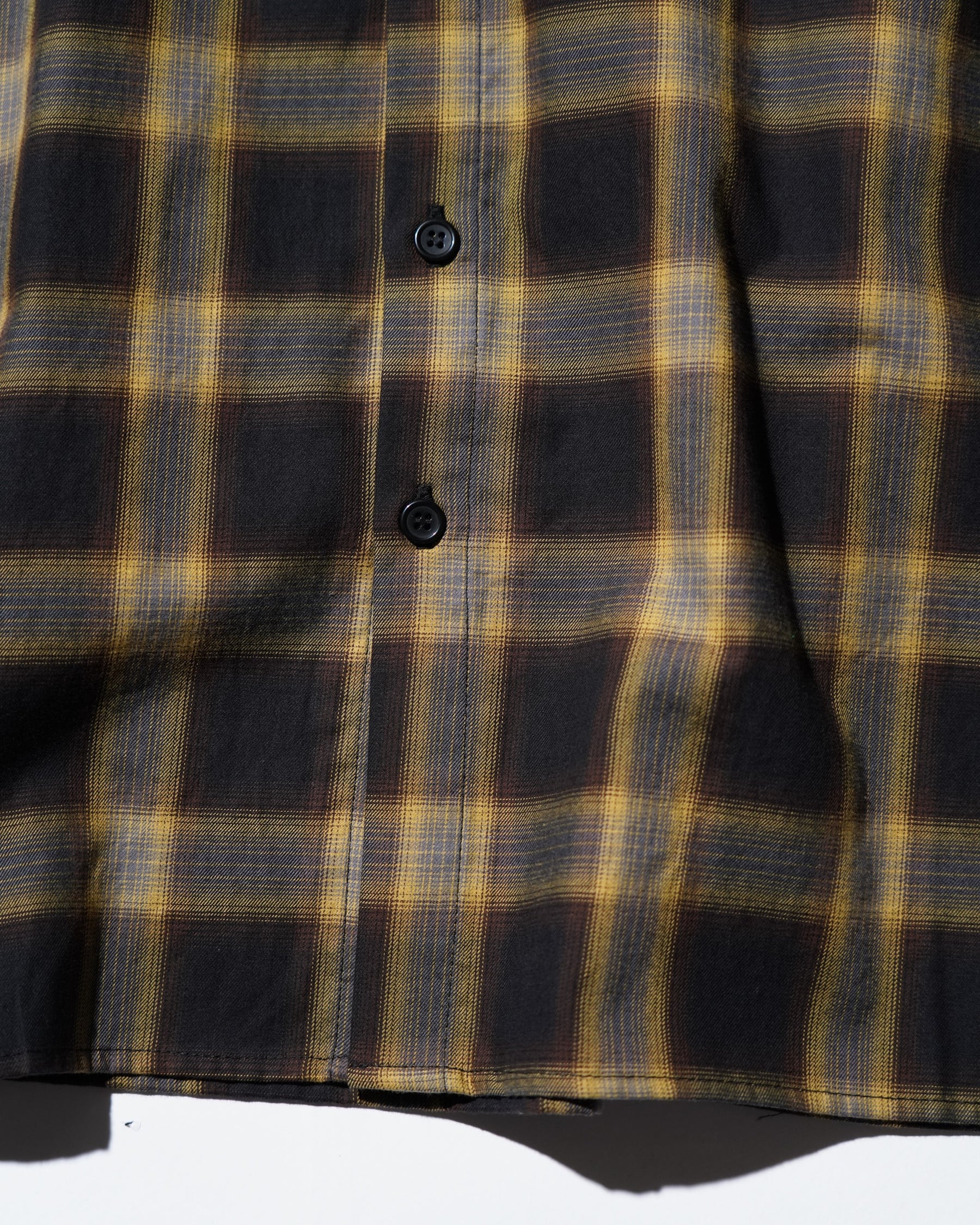 WESTFALL / PLAID LAYERED SHIRT BROWN