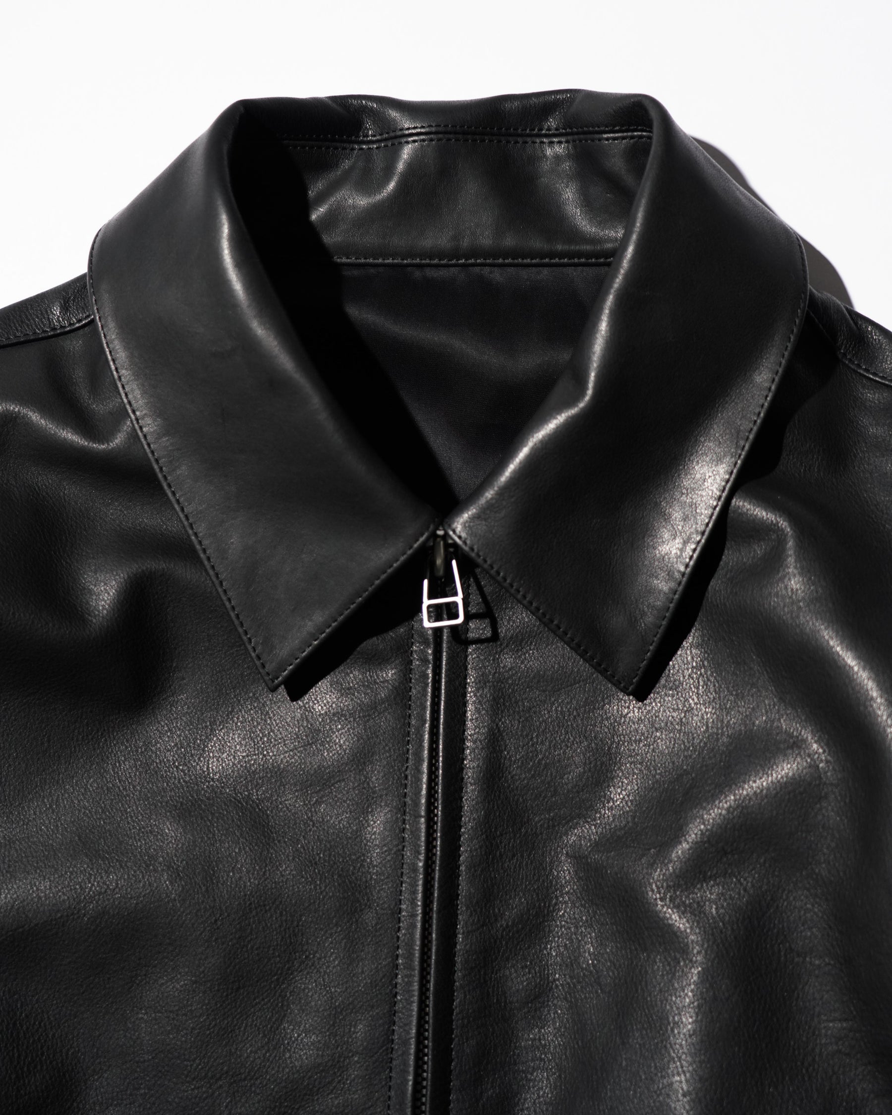 SOSHIOTSUKI / LEATHER BLOUSON BLACK