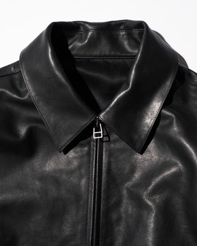 SOSHIOTSUKI / LEATHER BLOUSON BLACK