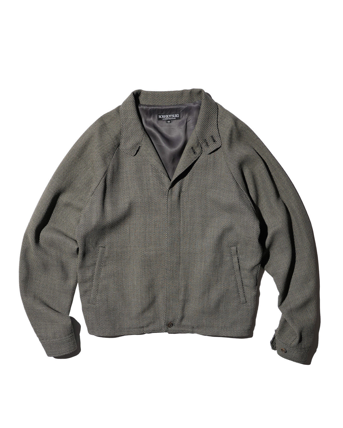 SOSHIOTSUKI / TRUCKER JACKET DOBBY GREY