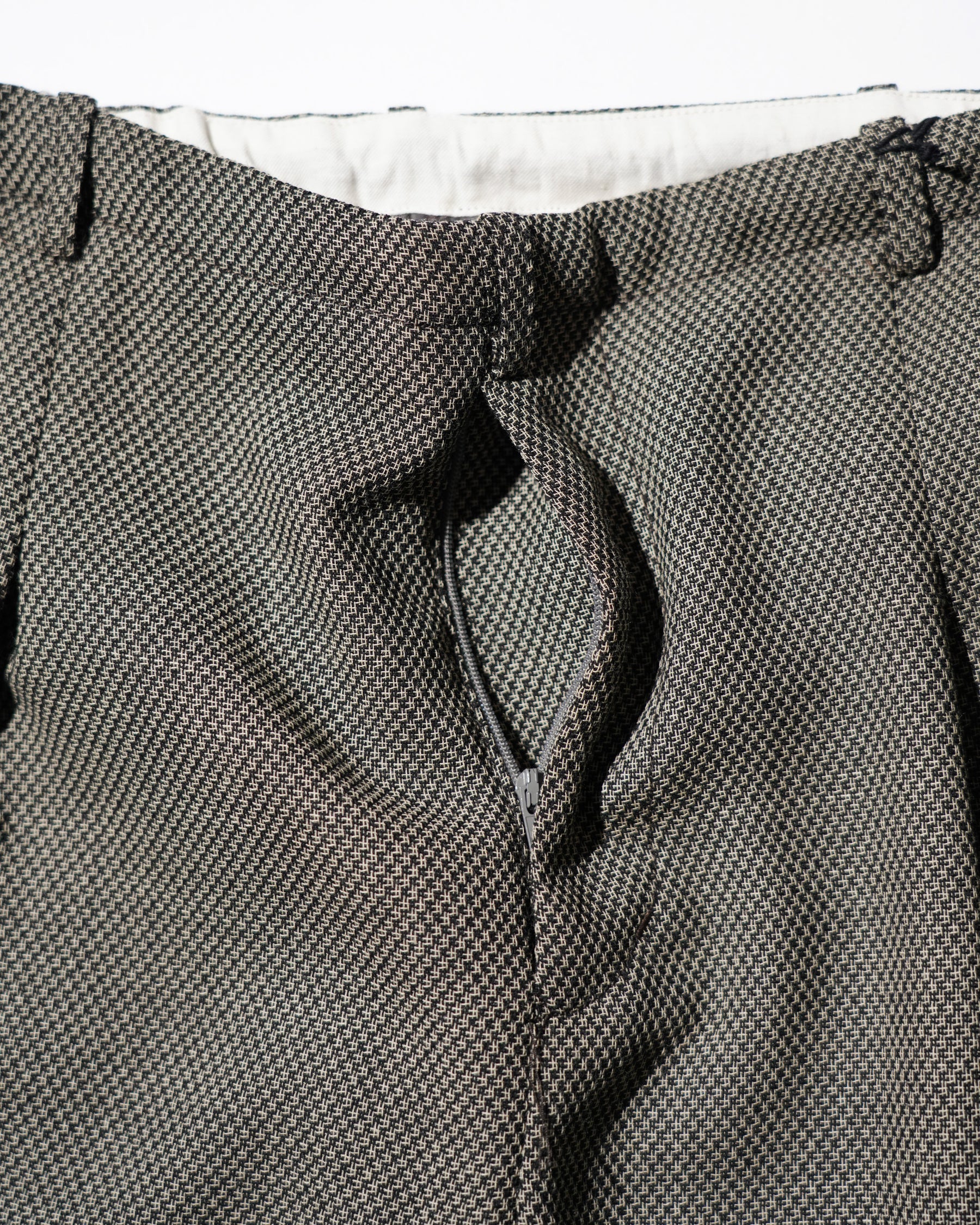 SOSHIOTSUKI / DOUBLE INVERTED TUCK JUDO TROUSERS DOBBY GREY