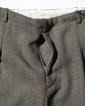 SOSHIOTSUKI / DOUBLE INVERTED TUCK JUDO TROUSERS DOBBY GREY