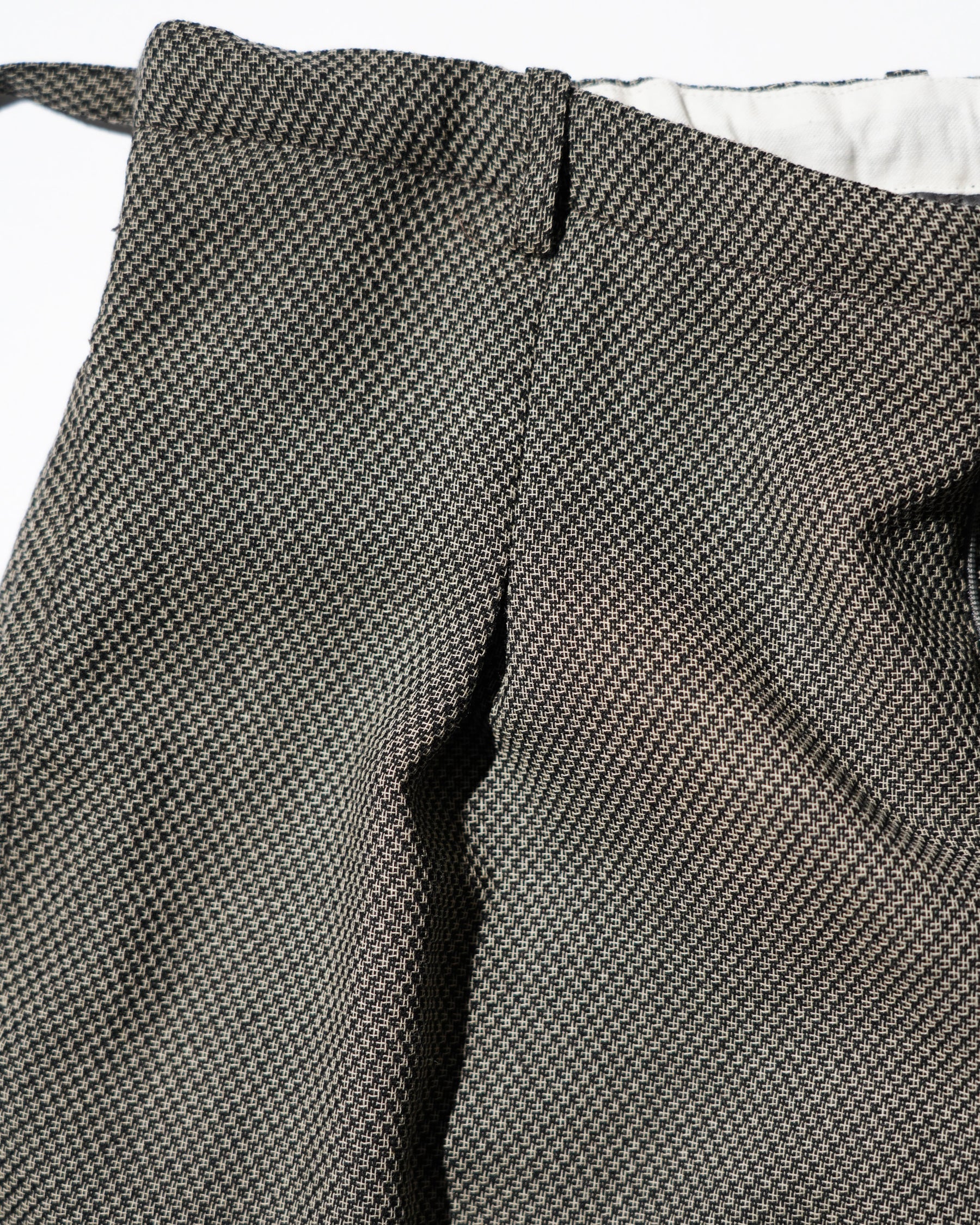 SOSHIOTSUKI / DOUBLE INVERTED TUCK JUDO TROUSERS DOBBY GREY
