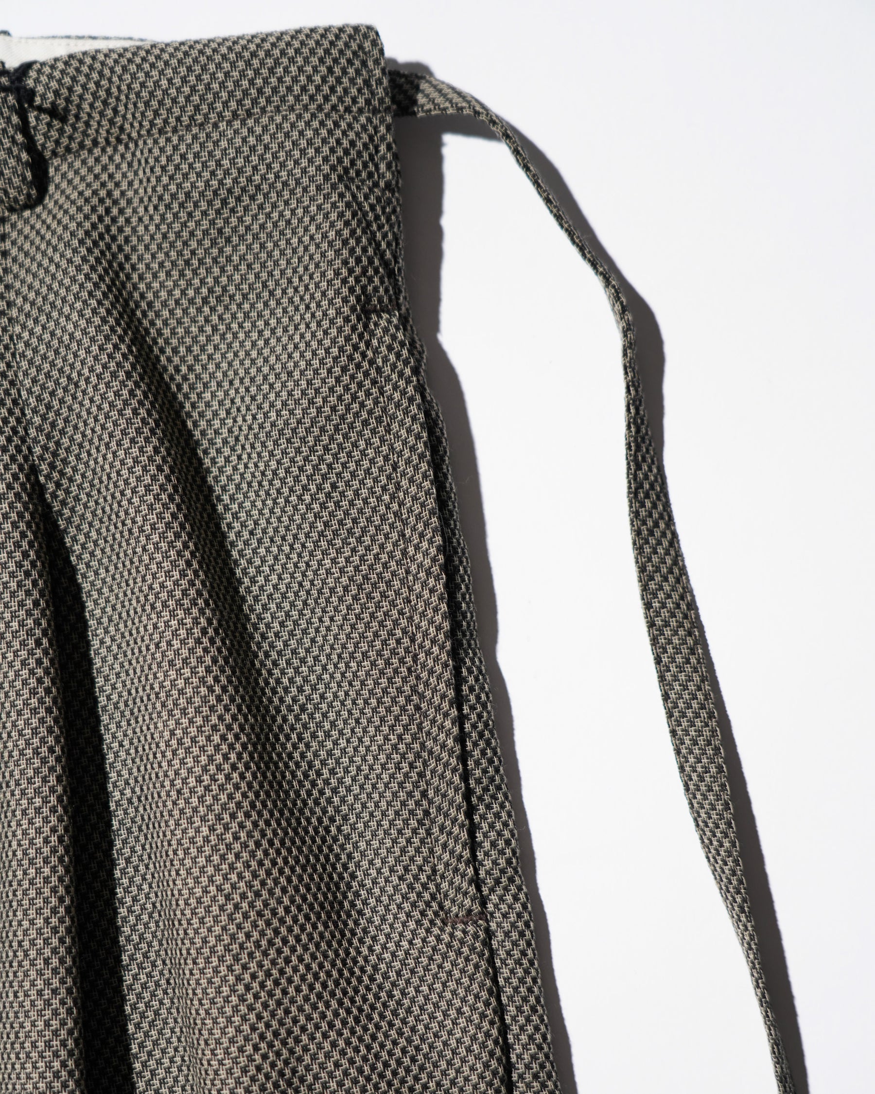 SOSHIOTSUKI / DOUBLE INVERTED TUCK JUDO TROUSERS DOBBY GREY