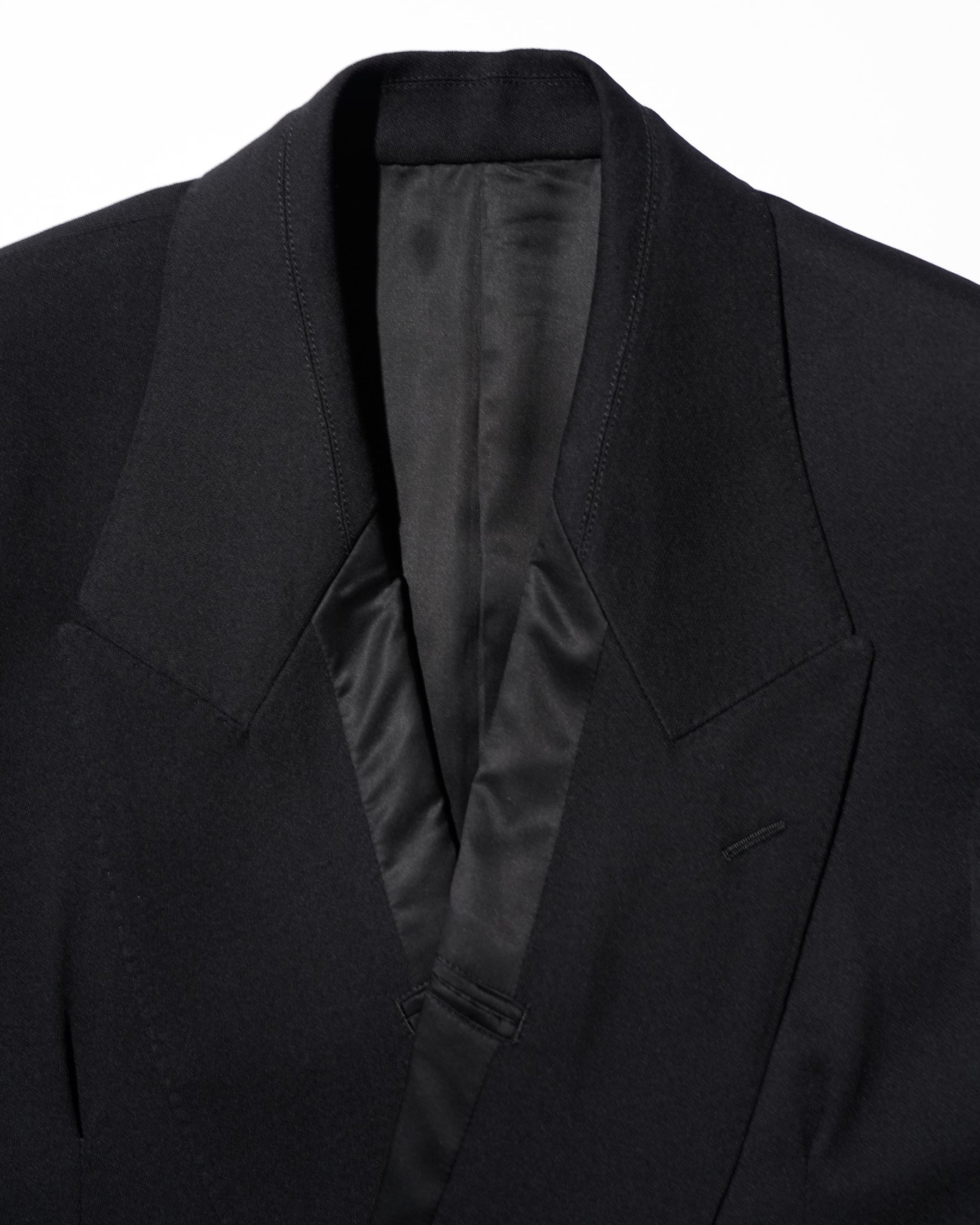 SOSHIOTSUKI / INSIDE LAPEL JACKET BLACK