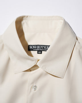 SOSHIOTSUKI / LS SHIRT BEIGE