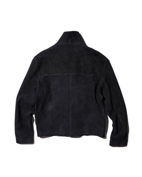 <span style="color: #f50b0b;">Last One</span> SOSHIOTSUKI / SHEEPSKIN HARRINGTON JACKET BLACK