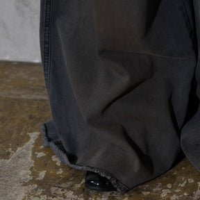 LU'U DAN / DUMPSTER DENIM JEANS DIRTY OUTCAST GREY