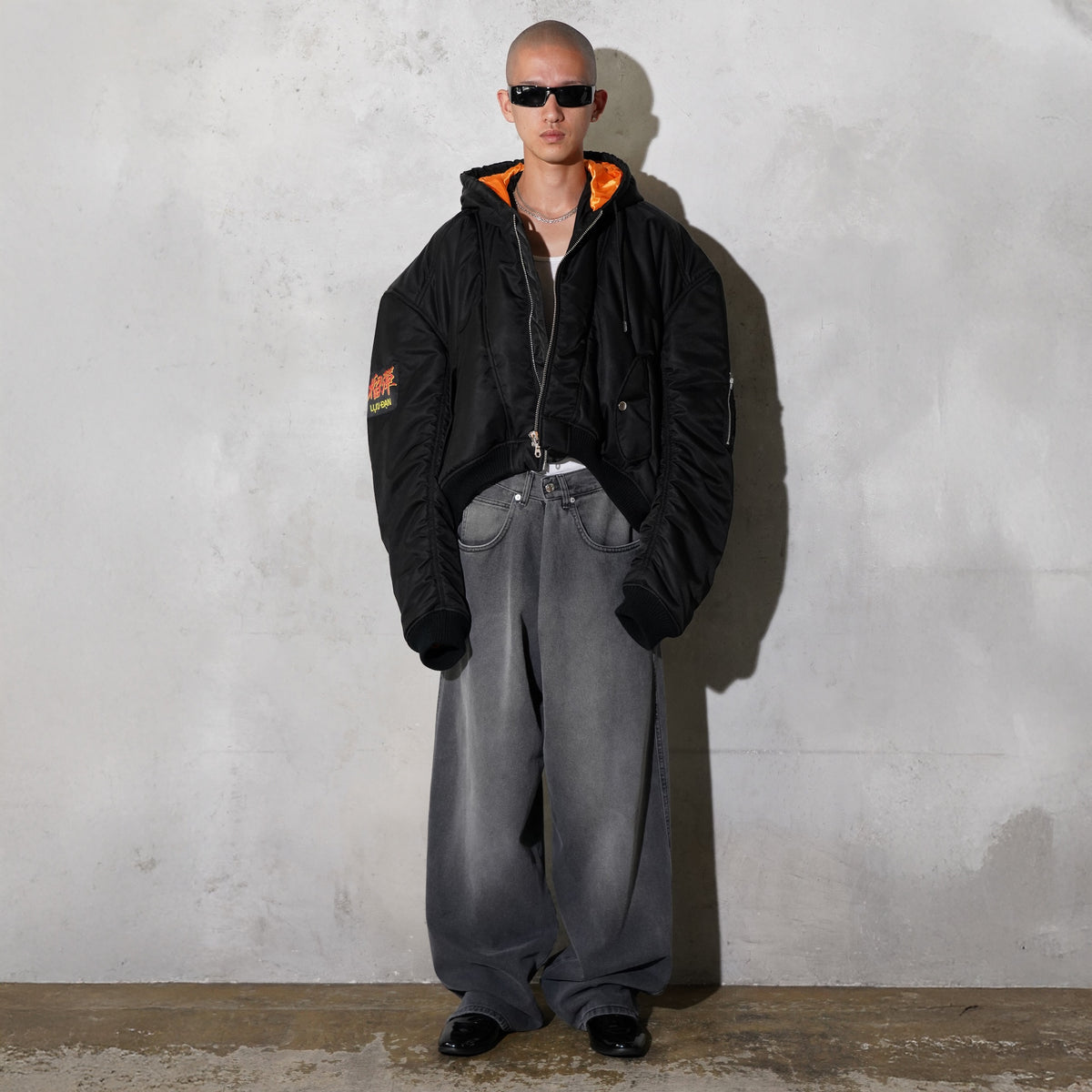 LU'U DAN / KRISS KROSS JEANS OUTCAST GREY