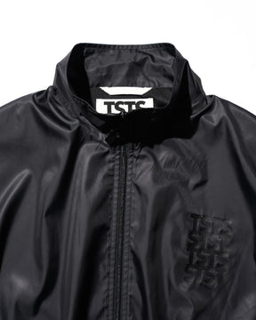 <span style="color: #f50b0b;">Last One</span> TSTS / RECYCLED POLYESTER WIND TRACK JACKET BLACK