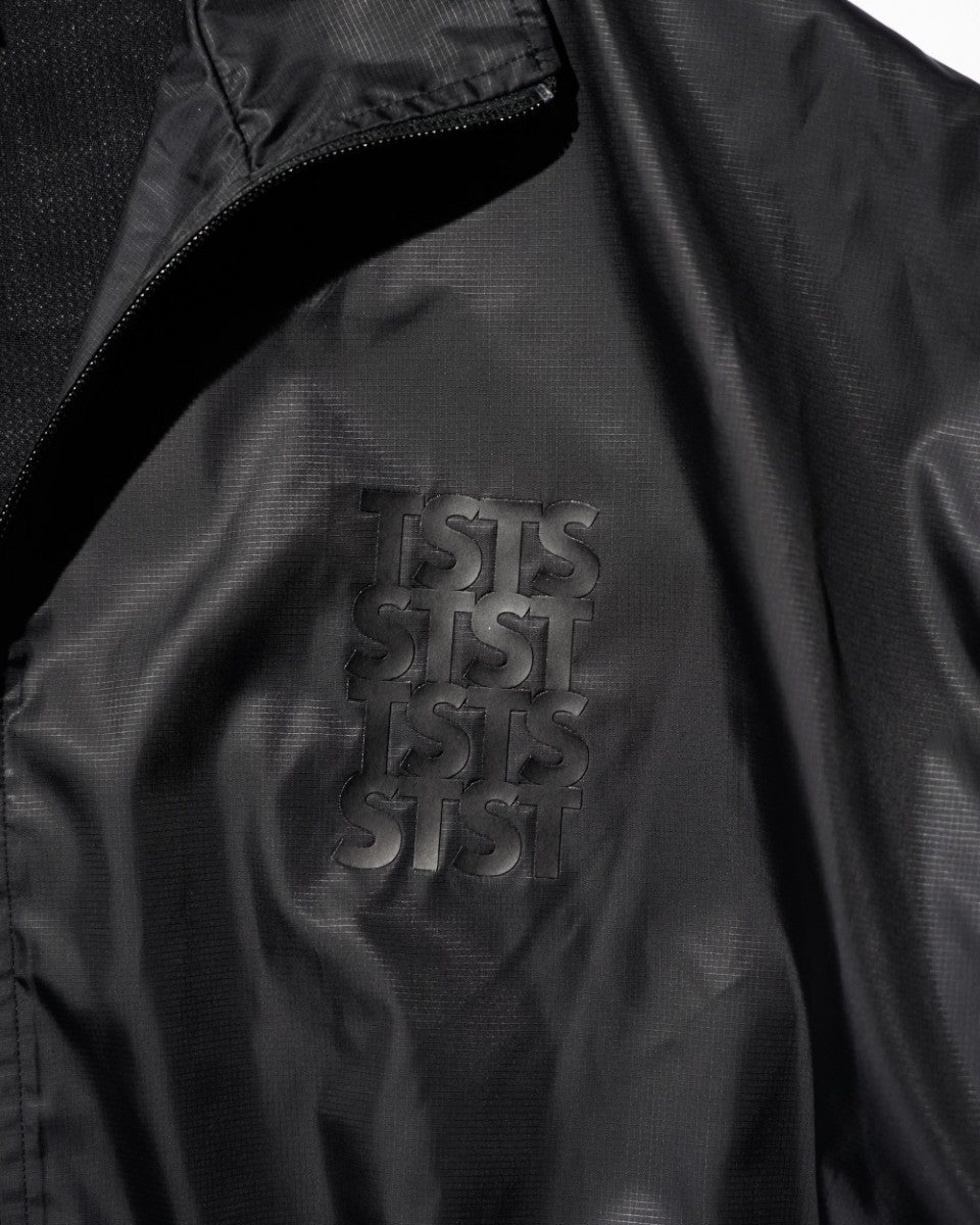 <span style="color: #f50b0b;">Last One</span> TSTS / RECYCLED POLYESTER WIND TRACK JACKET BLACK