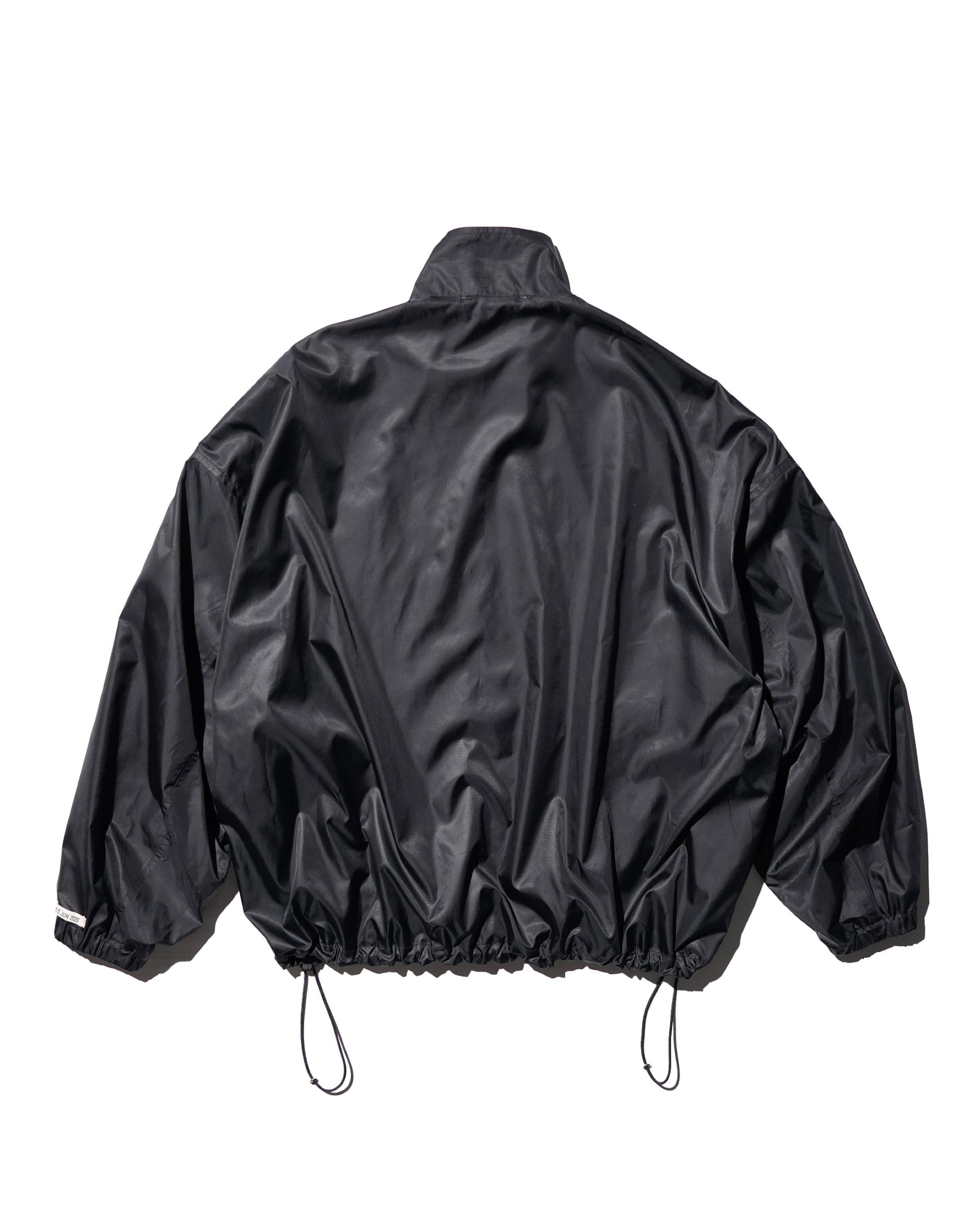 <span style="color: #f50b0b;">Last One</span> TSTS / RECYCLED POLYESTER WIND TRACK JACKET BLACK