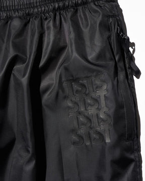 <span style="color: #f50b0b;">Last One</span> TSTS / RECYCLED POLYESTER WIND PANTS BLACK