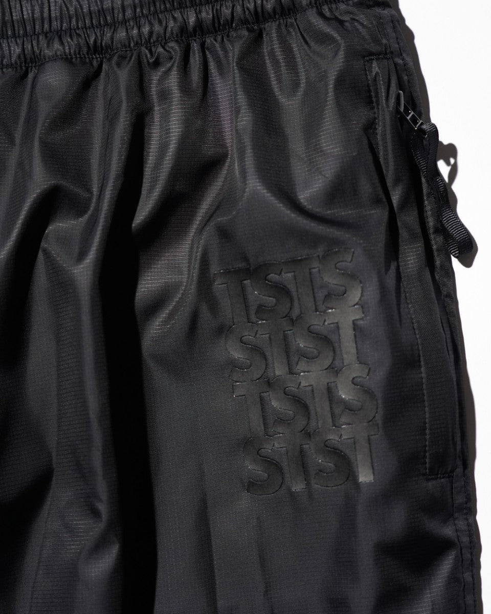 <span style="color: #f50b0b;">Last One</span> TSTS / RECYCLED POLYESTER WIND PANTS BLACK