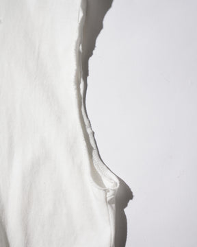 【EXCLUSIVE】TEPPEI FURUYAMA / NO SLEEVE T-SHIRT WHITE