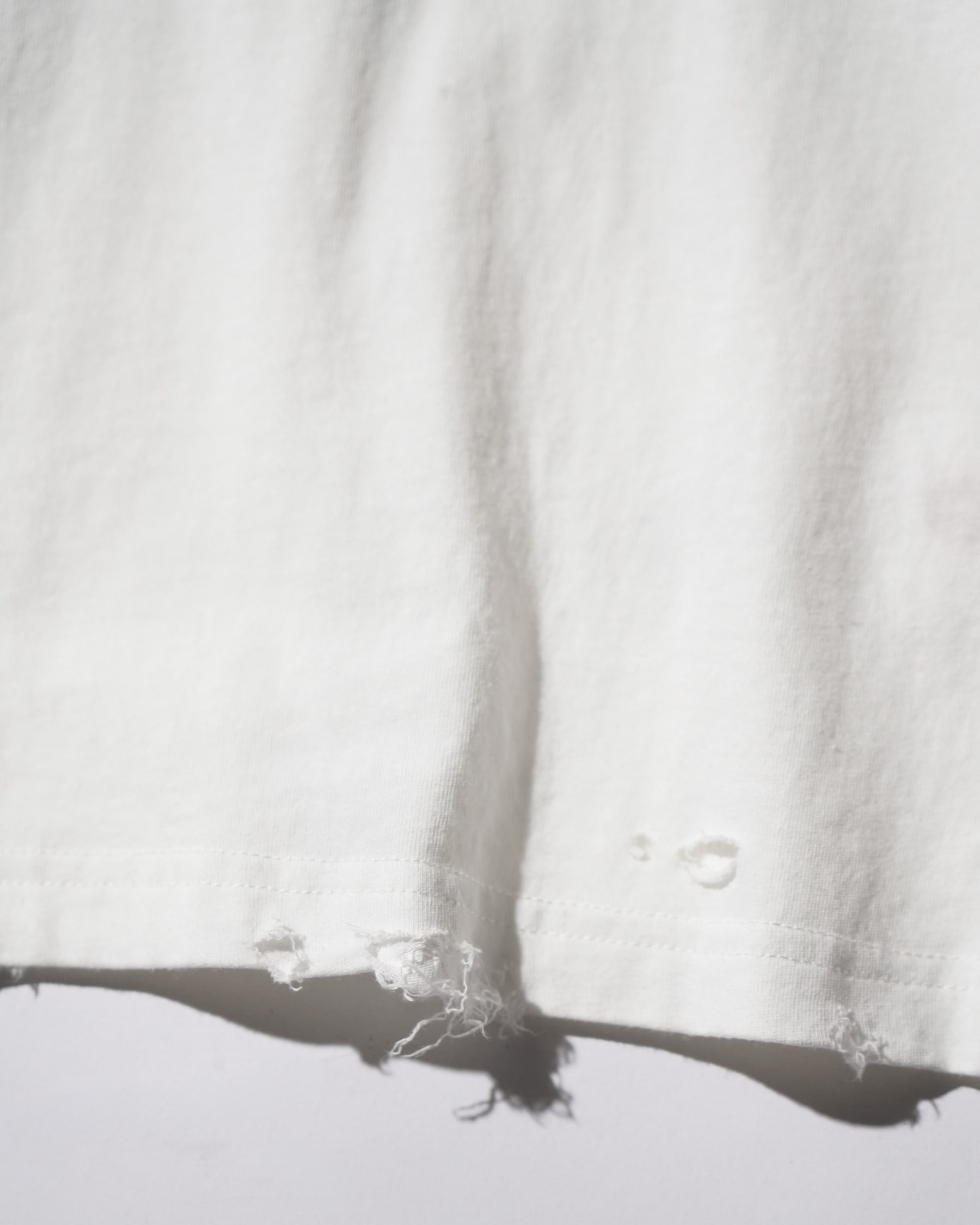 【EXCLUSIVE】TEPPEI FURUYAMA / NO SLEEVE T-SHIRT WHITE