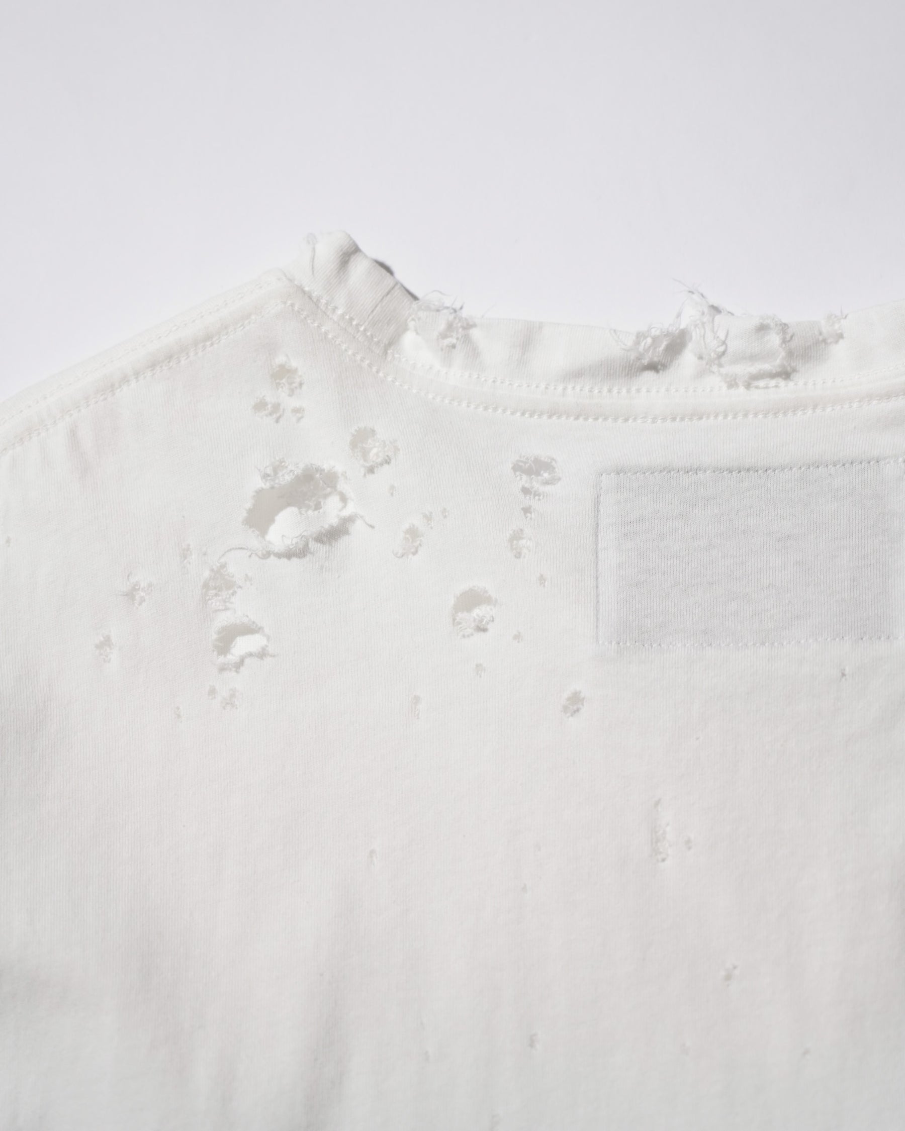 【EXCLUSIVE】TEPPEI FURUYAMA / NO SLEEVE T-SHIRT WHITE