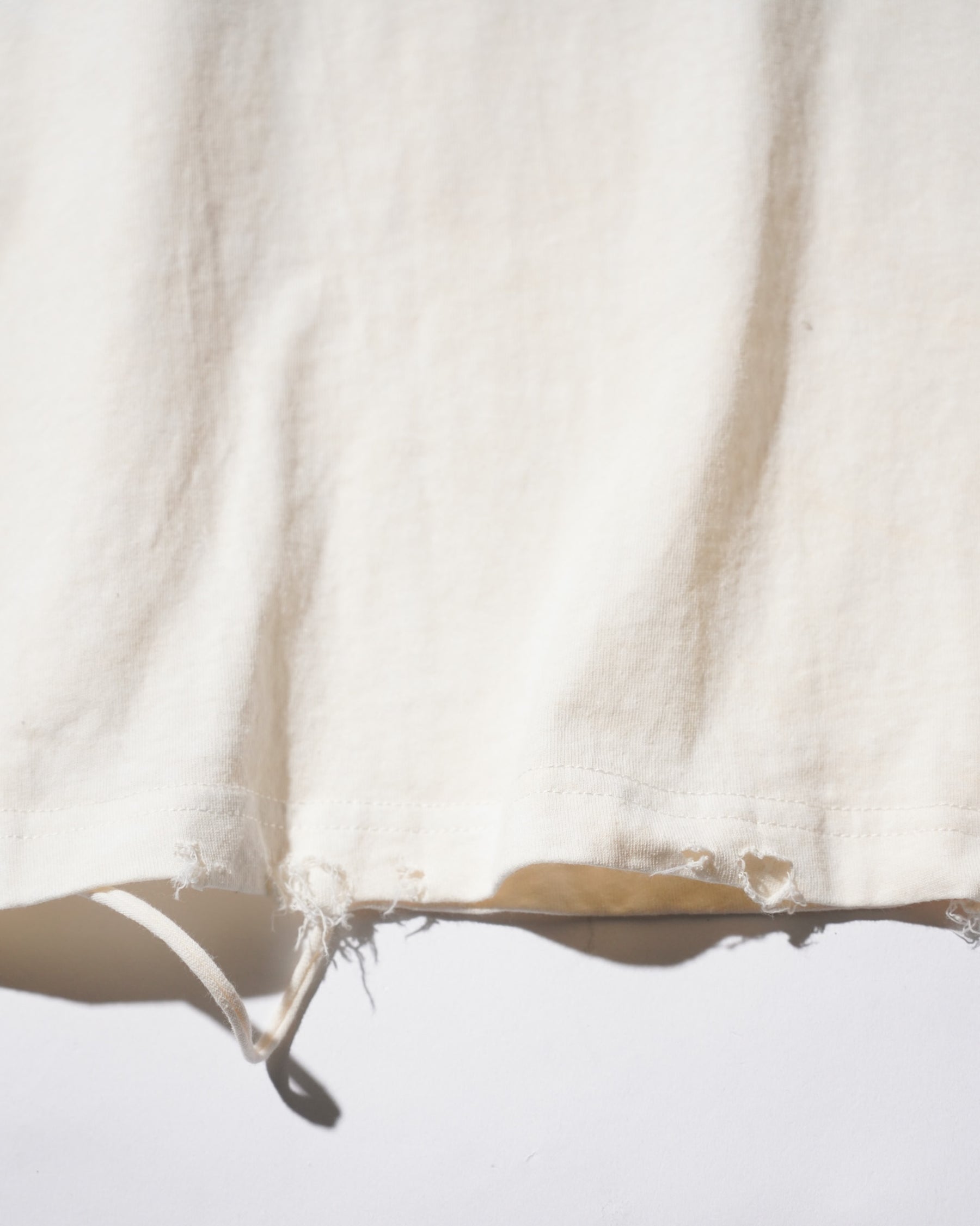 TEPPEI FURUYAMA / CRASH HALF SLEEVE T-SHIRT BEIGE