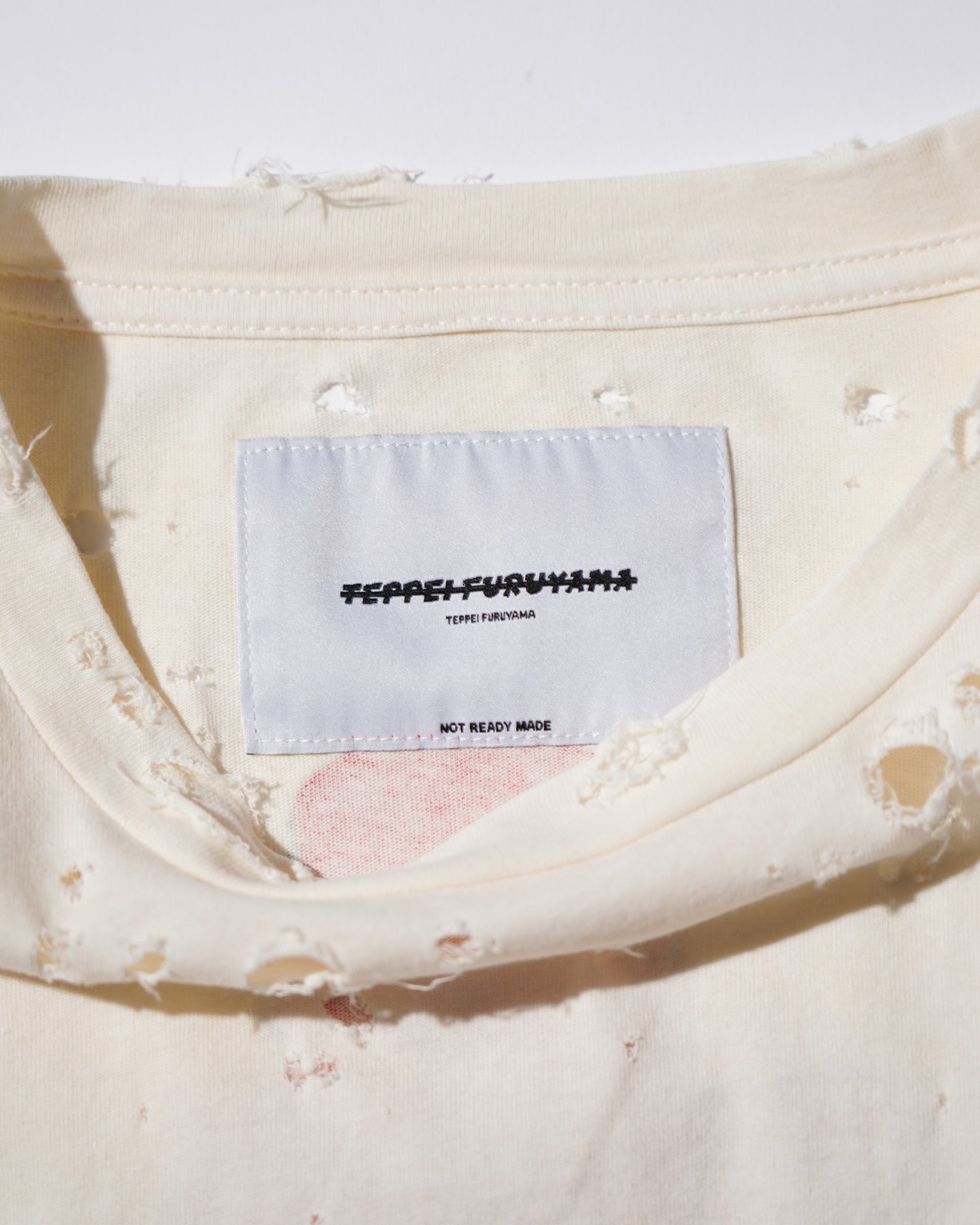 TEPPEI FURUYAMA / GHOST LS T SHIRT BEIGE