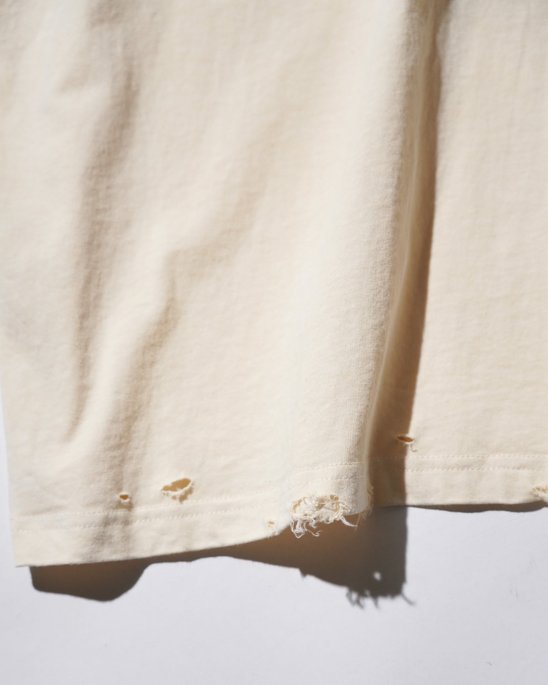 【EXCLUSIVE】TEPPEI FURUYAMA / NO SLEEVE T-SHIRT BEIGE