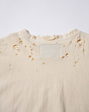 【EXCLUSIVE】TEPPEI FURUYAMA / NO SLEEVE T-SHIRT BEIGE