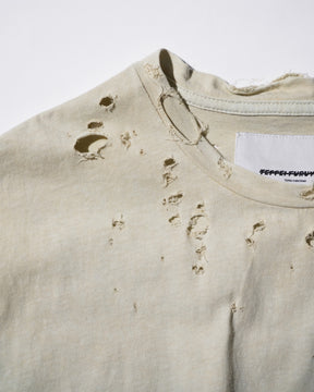 【EXCLUSIVE】TEPPEI FURUYAMA / NO SLEEVE T-SHIRT L.GREEN