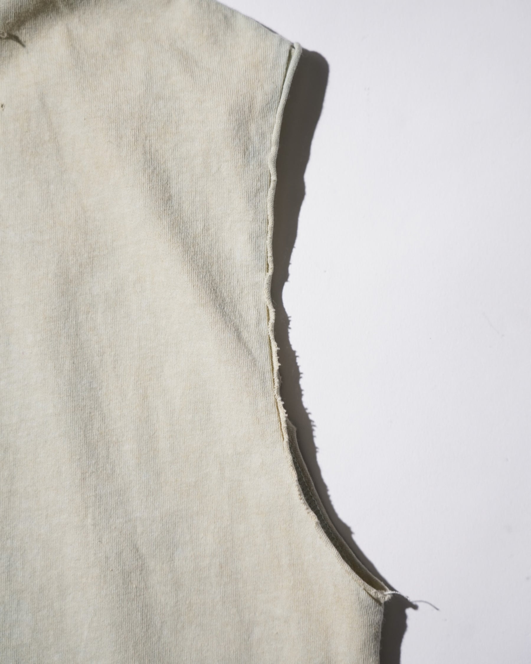 【EXCLUSIVE】TEPPEI FURUYAMA / NO SLEEVE T-SHIRT L.GREEN