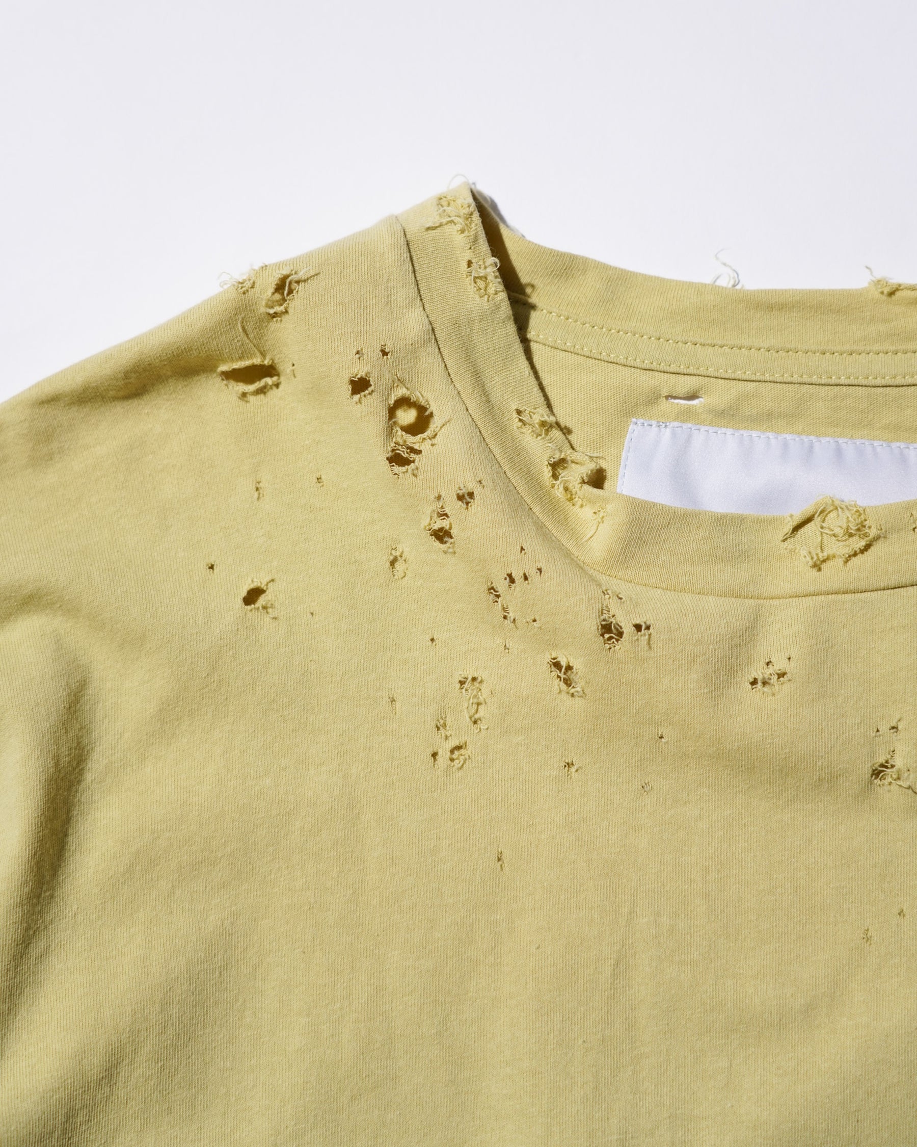 TEPPEI FURUYAMA / CRASH HALF SLEEVE T-SHIRT YELLOW