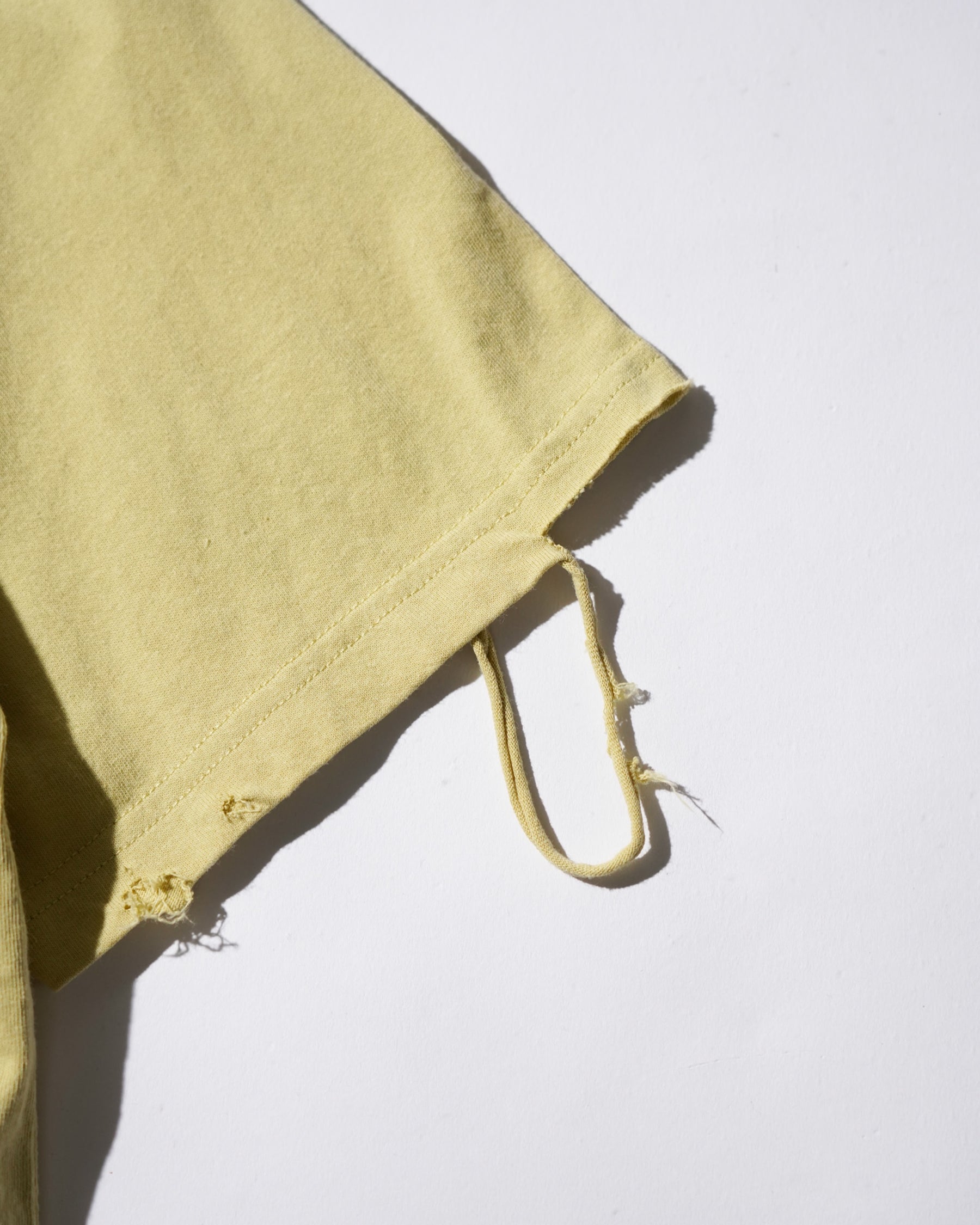 TEPPEI FURUYAMA / CRASH HALF SLEEVE T-SHIRT YELLOW