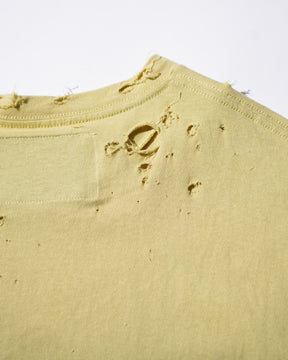 TEPPEI FURUYAMA / CRASH HALF SLEEVE T-SHIRT YELLOW