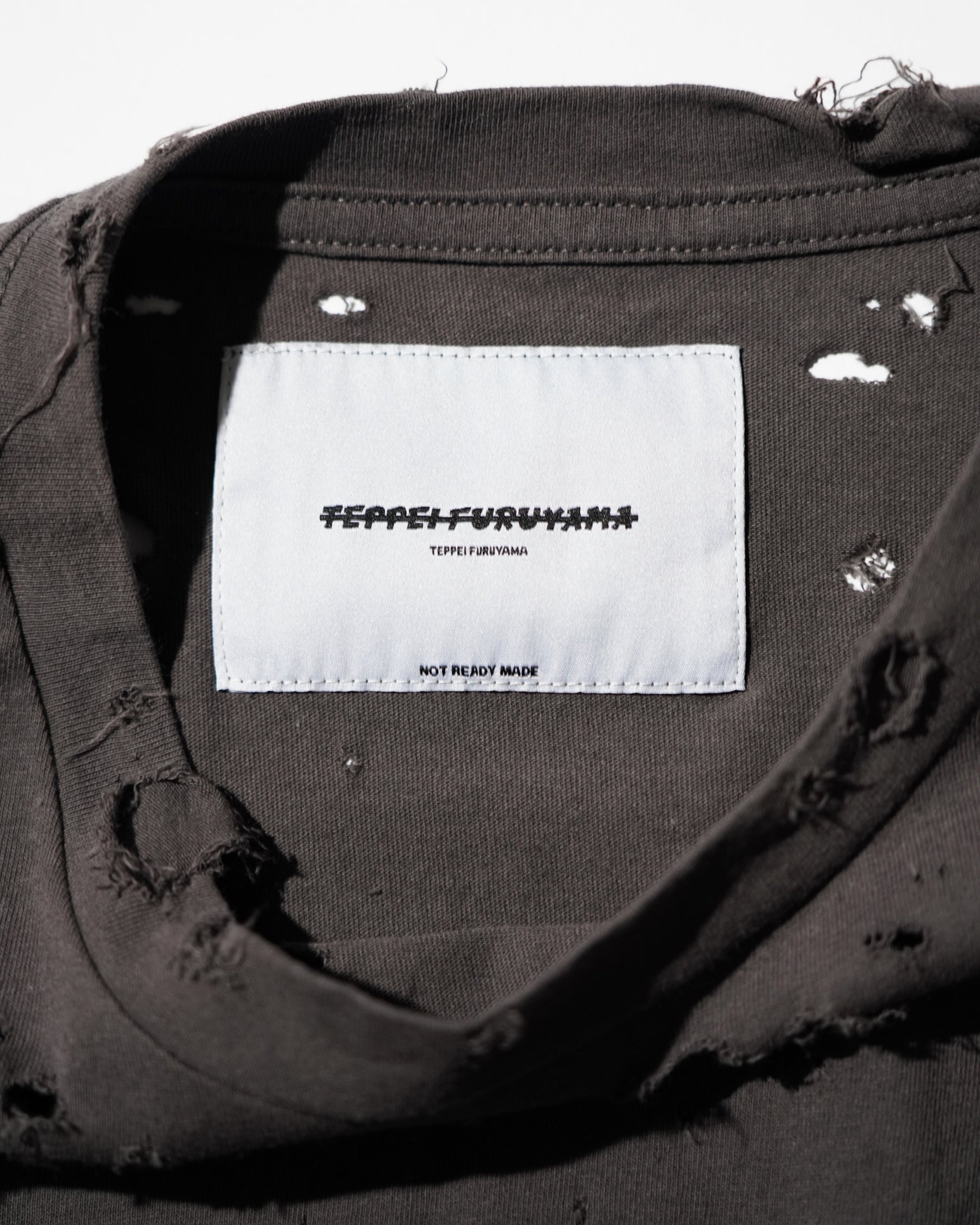 【EXCLUSIVE】TEPPEI FURUYAMA / NO SLEEVE T-SHIRT GRAY