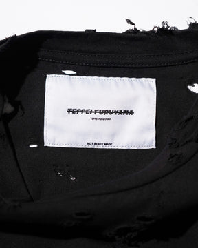 【EXCLUSIVE】TEPPEI FURUYAMA / NO SLEEVE T-SHIRT BLACK