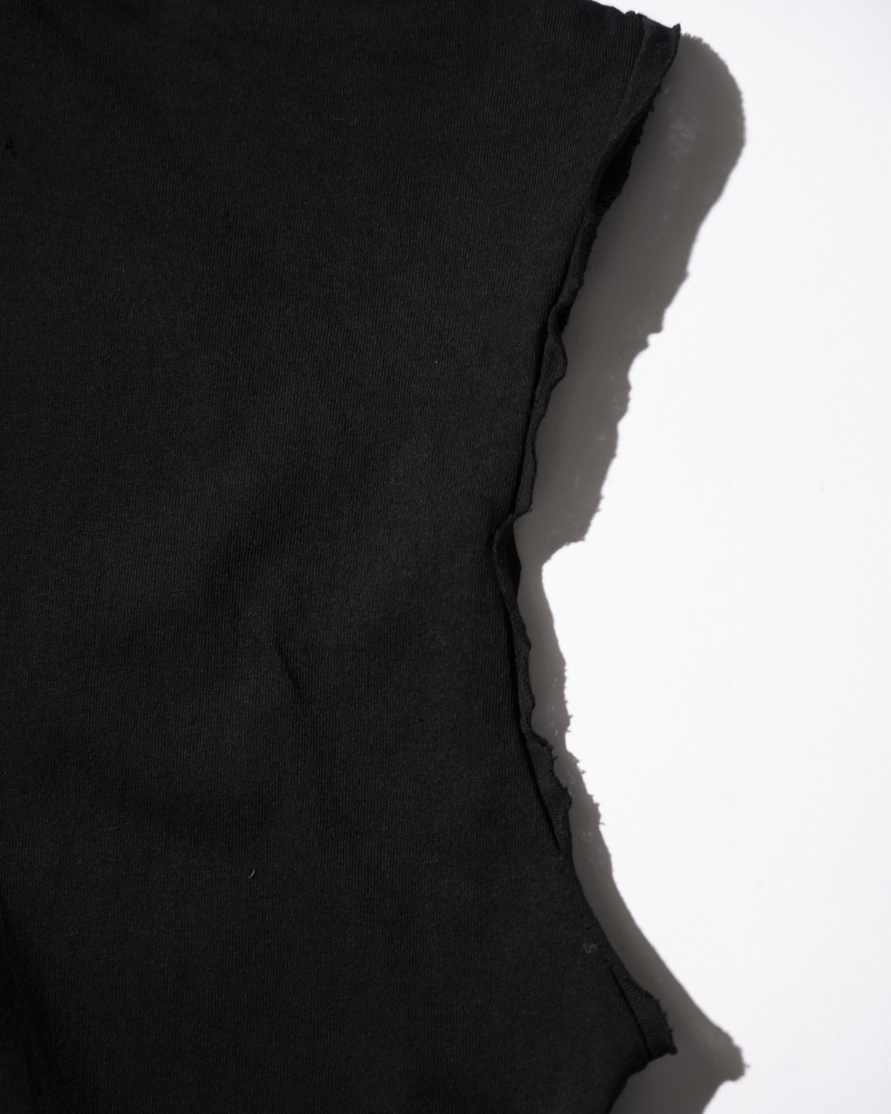 【EXCLUSIVE】TEPPEI FURUYAMA / NO SLEEVE T-SHIRT BLACK