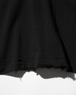 【EXCLUSIVE】TEPPEI FURUYAMA / NO SLEEVE T-SHIRT BLACK