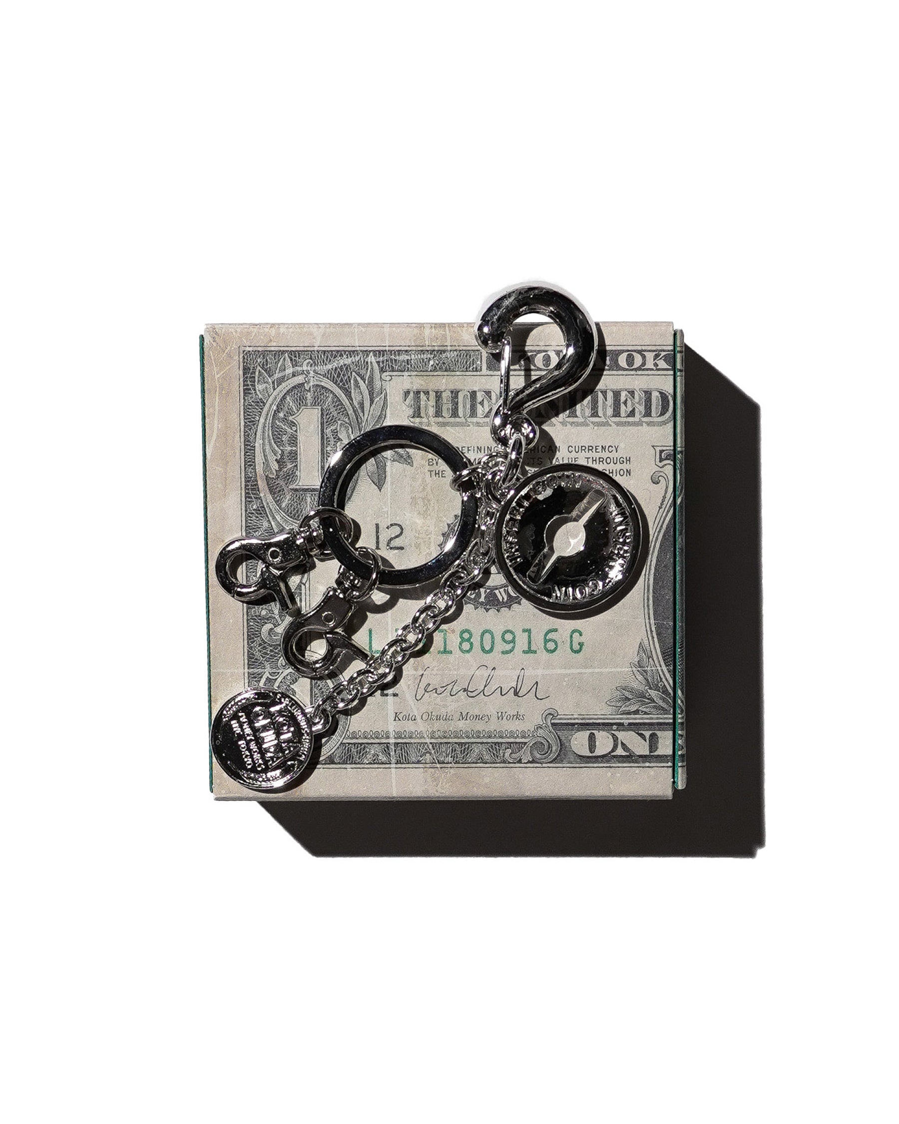 KOTA OKUDA / KEYRING SHINY SILVER