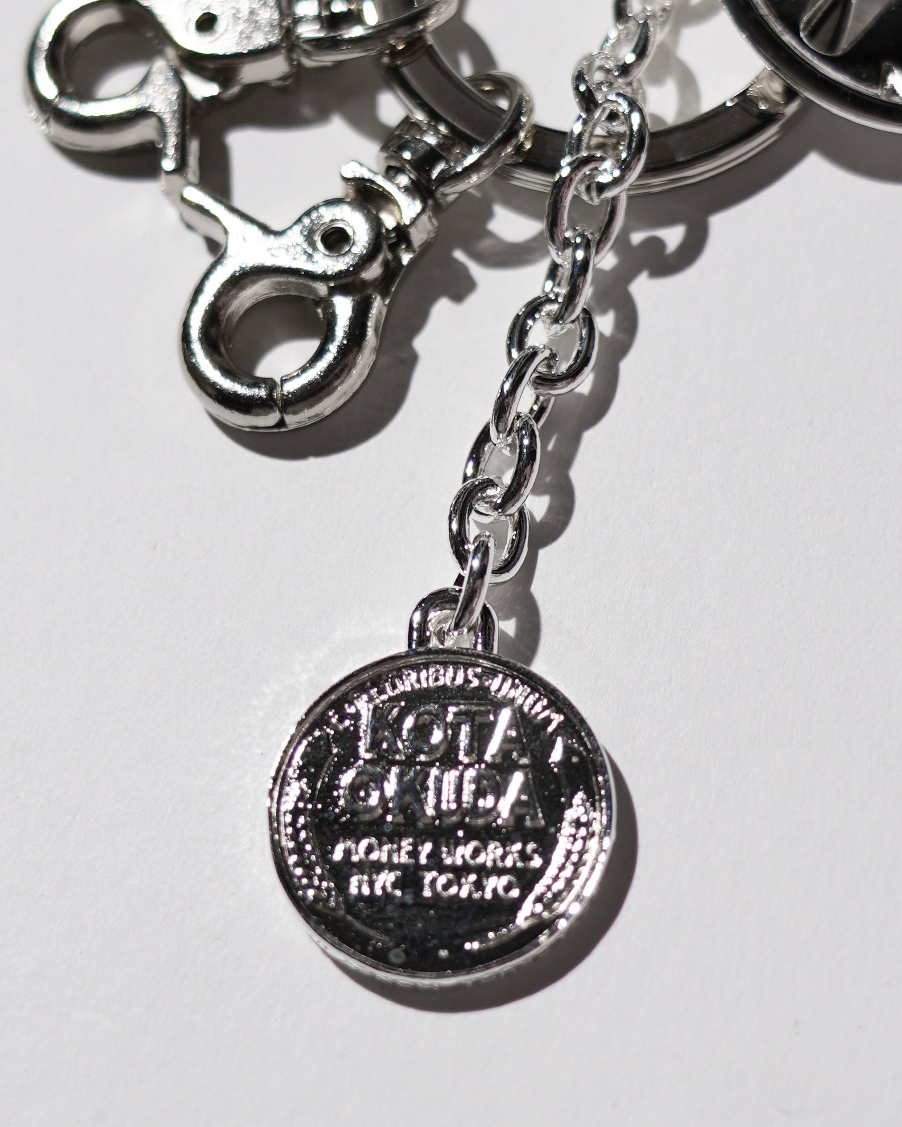 KOTA OKUDA / KEYRING SHINY SILVER