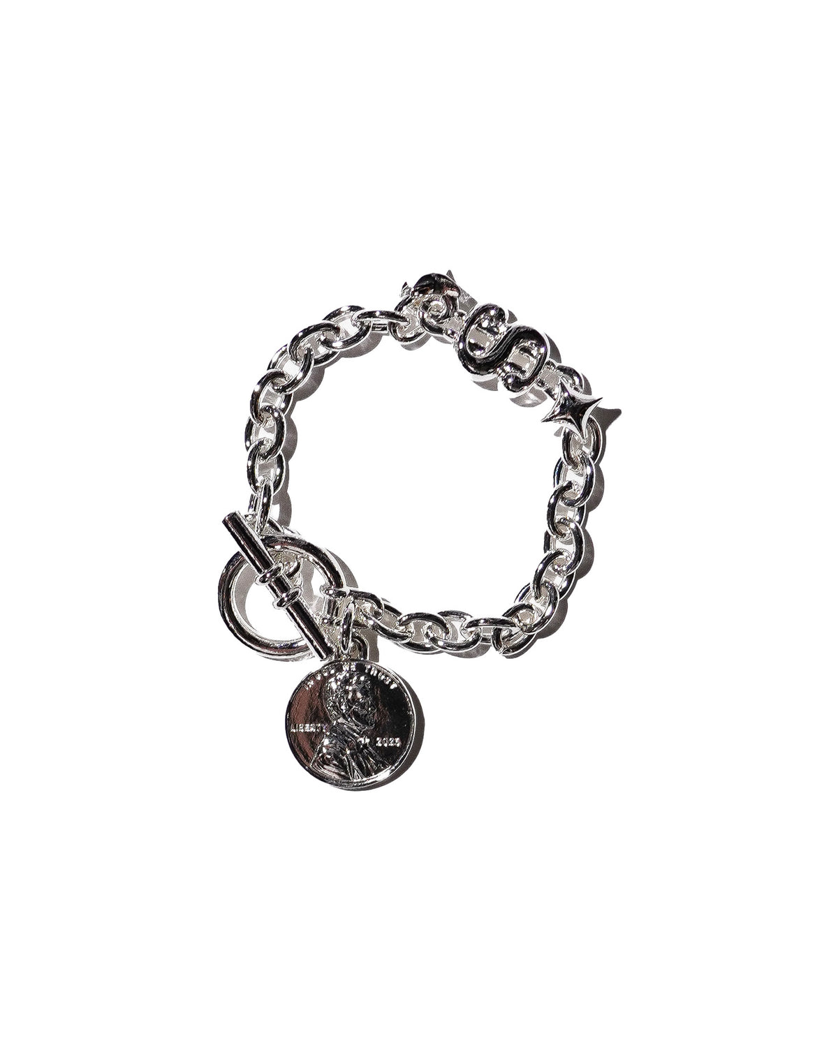 KOTA OKUDA / BRACELET CHAIN SHINY SILVER