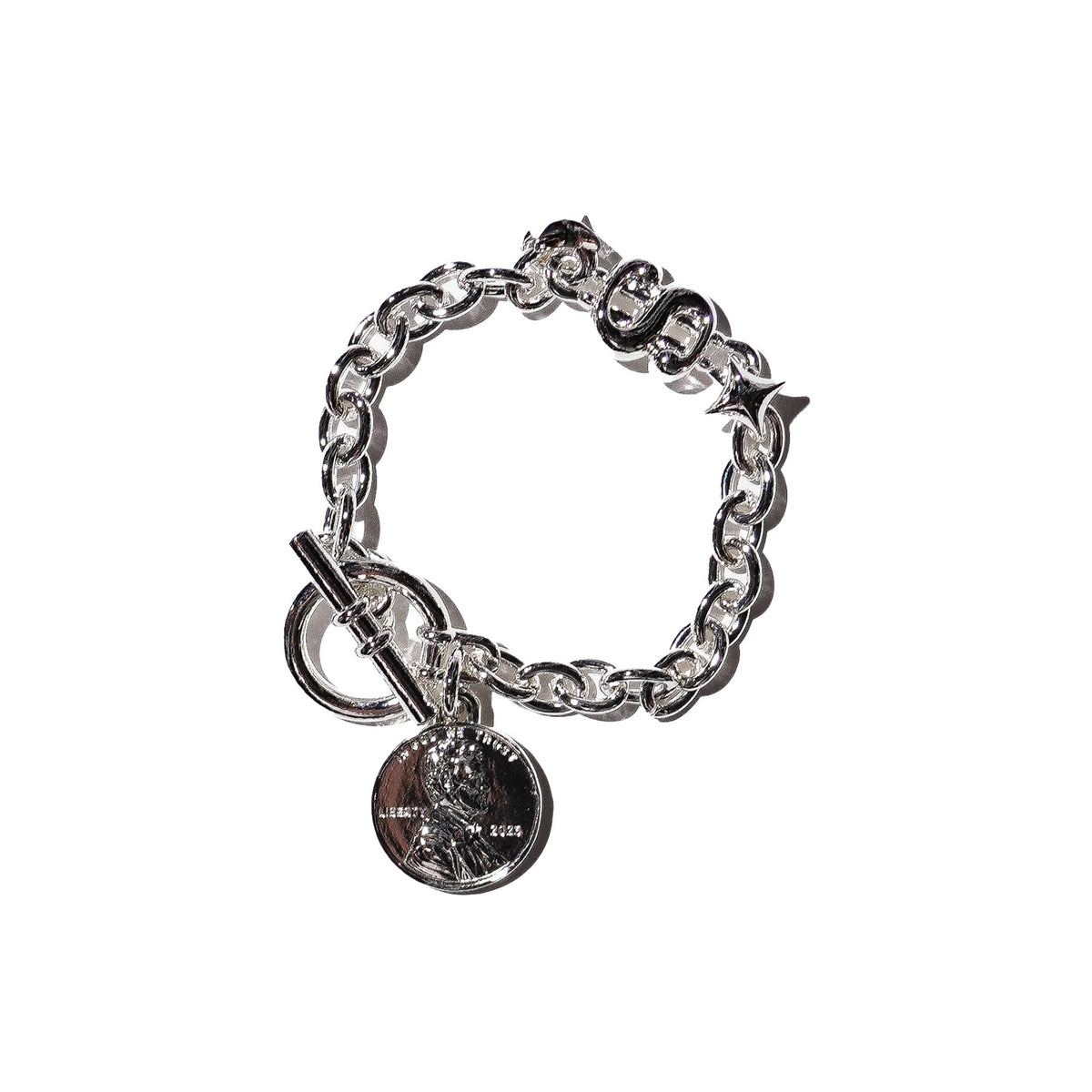 KOTA OKUDA / BRACELET CHAIN SHINY SILVER