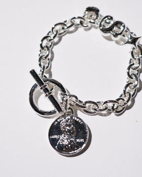 KOTA OKUDA / BRACELET CHAIN SHINY SILVER