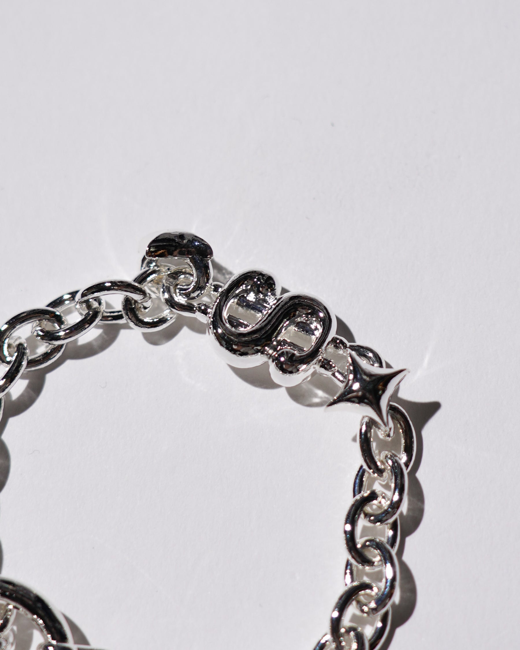 KOTA OKUDA / BRACELET CHAIN SHINY SILVER