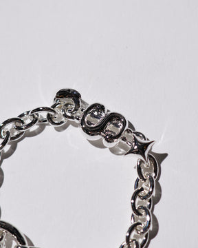 KOTA OKUDA / BRACELET CHAIN SHINY SILVER