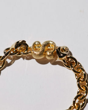 KOTA OKUDA / BRACELET CHAIN MATTE GOLD