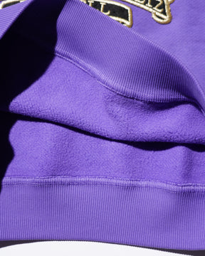 ERL / UNISEX CREST CREWNECK KNIT PURPLE