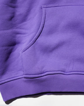 ERL / UNISEX ERL SCRIPT HOODIE KNIT PURPLE
