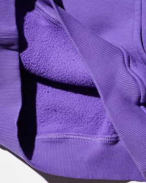 ERL / UNISEX ERL SCRIPT HOODIE KNIT PURPLE