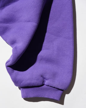 ERL / UNISEX ERL SCRIPT HOODIE KNIT PURPLE