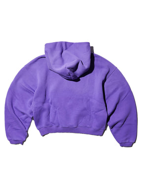 ERL / UNISEX ERL SCRIPT HOODIE KNIT PURPLE